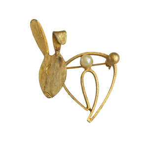 Vintage BSK Brooch